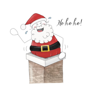 Mannetjies-kaartjie: Ho-ho-ho!