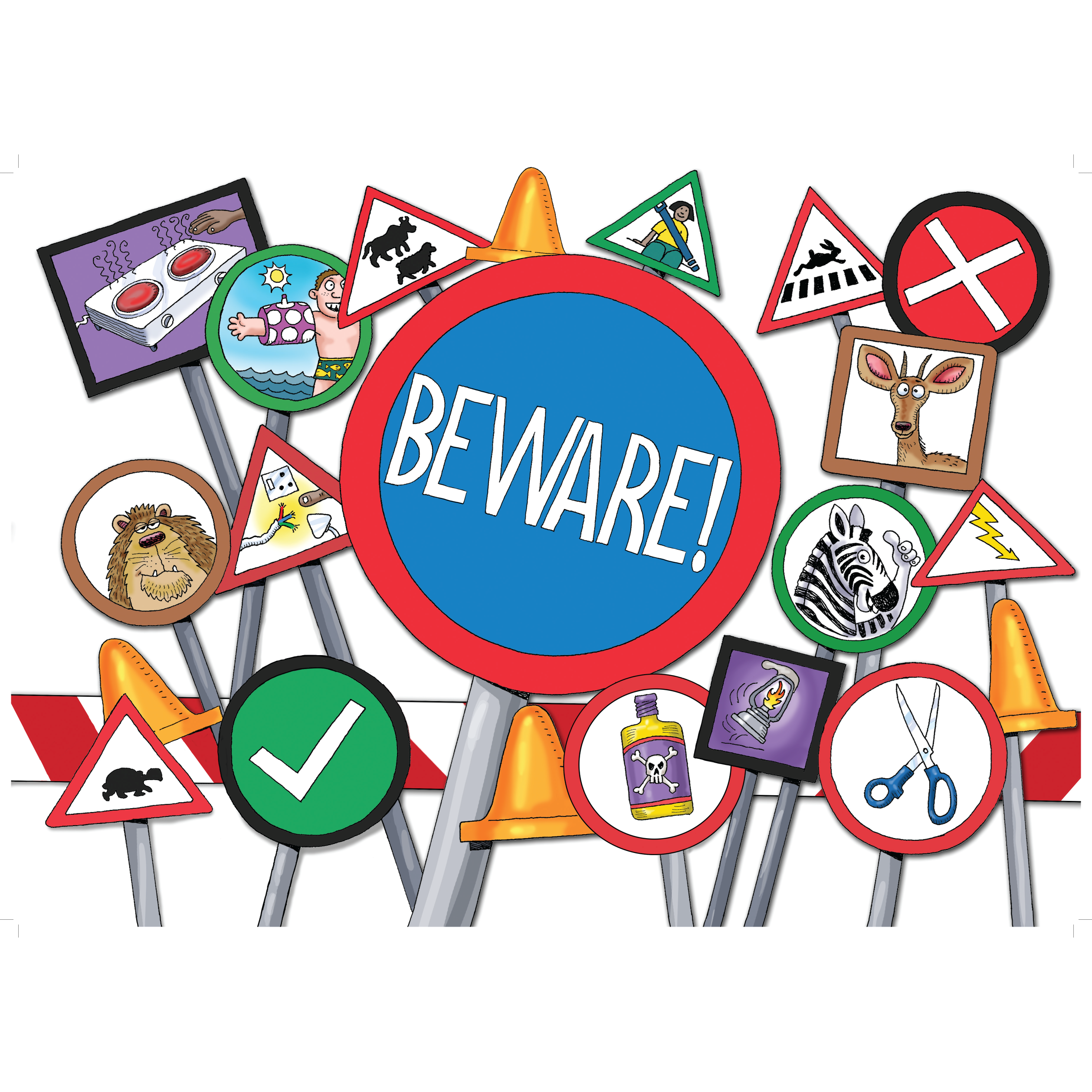 Winskopie: Bazoo Big Book: Beware!