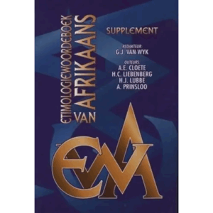 Etimologiewoordeboek van Afrikaans Supplement