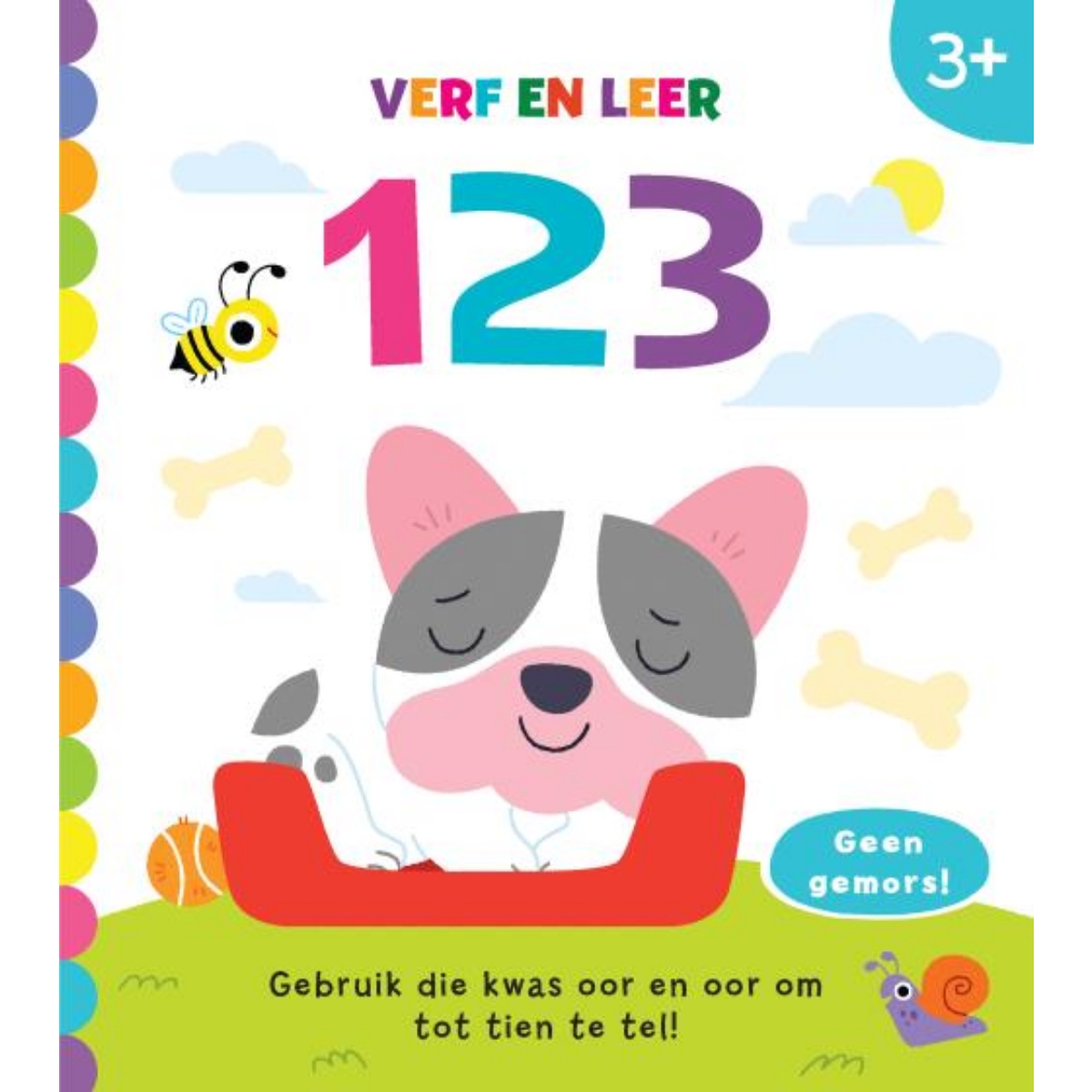 Verf en leer: 123